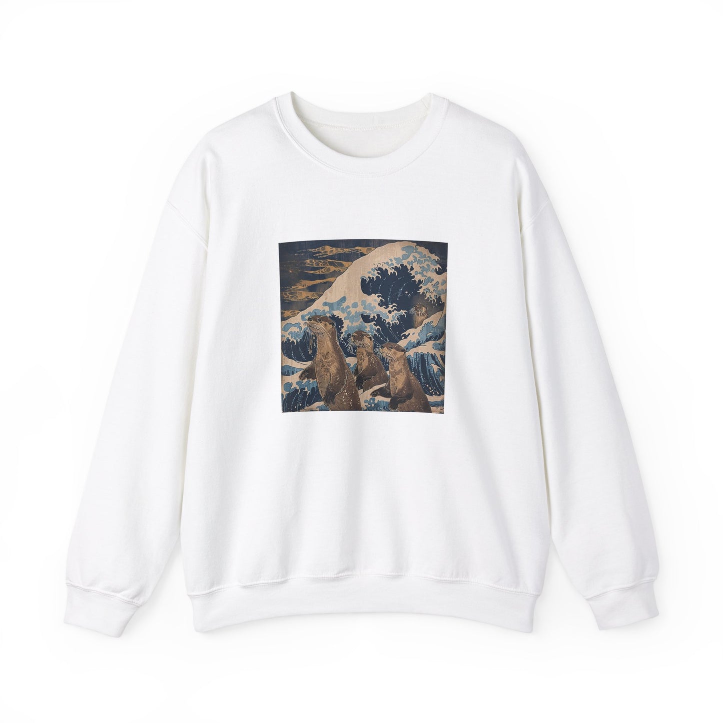 Otter Wave Crewneck Sweatshirt