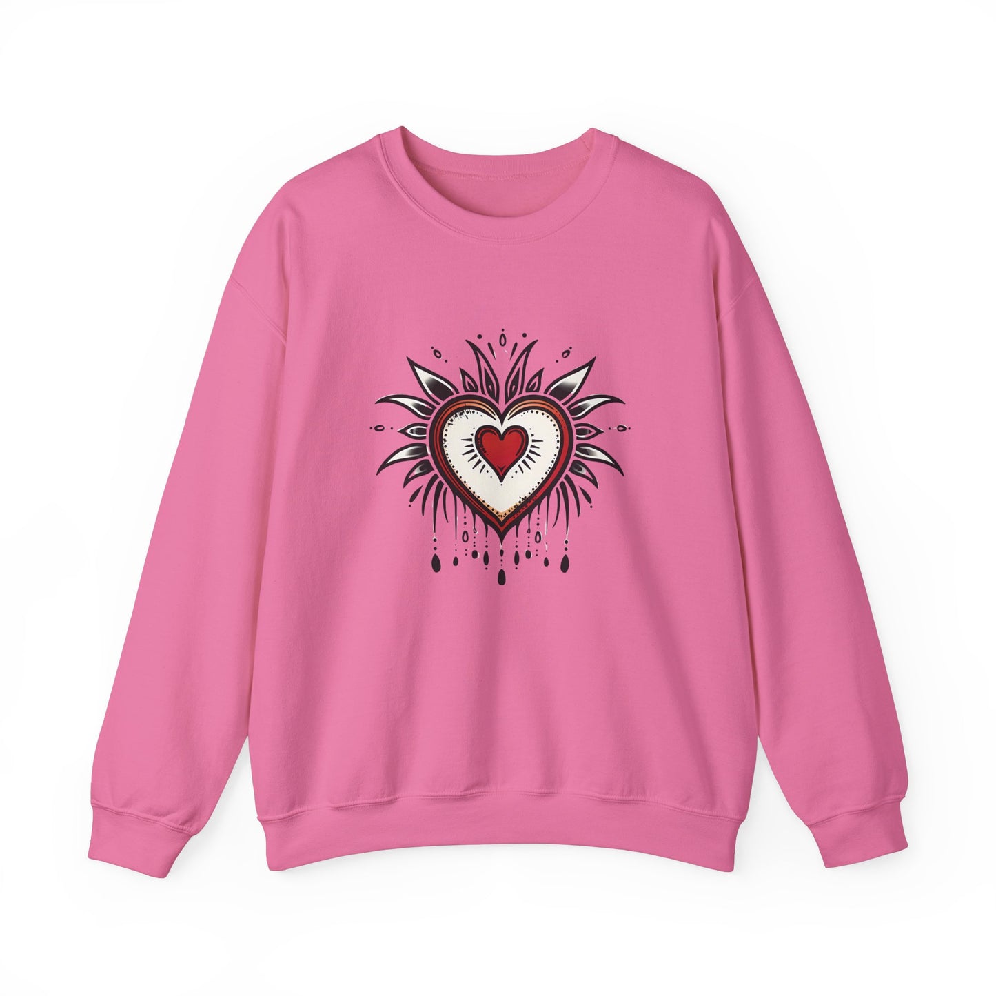 Tattoo Heart Crewneck Sweatshirt