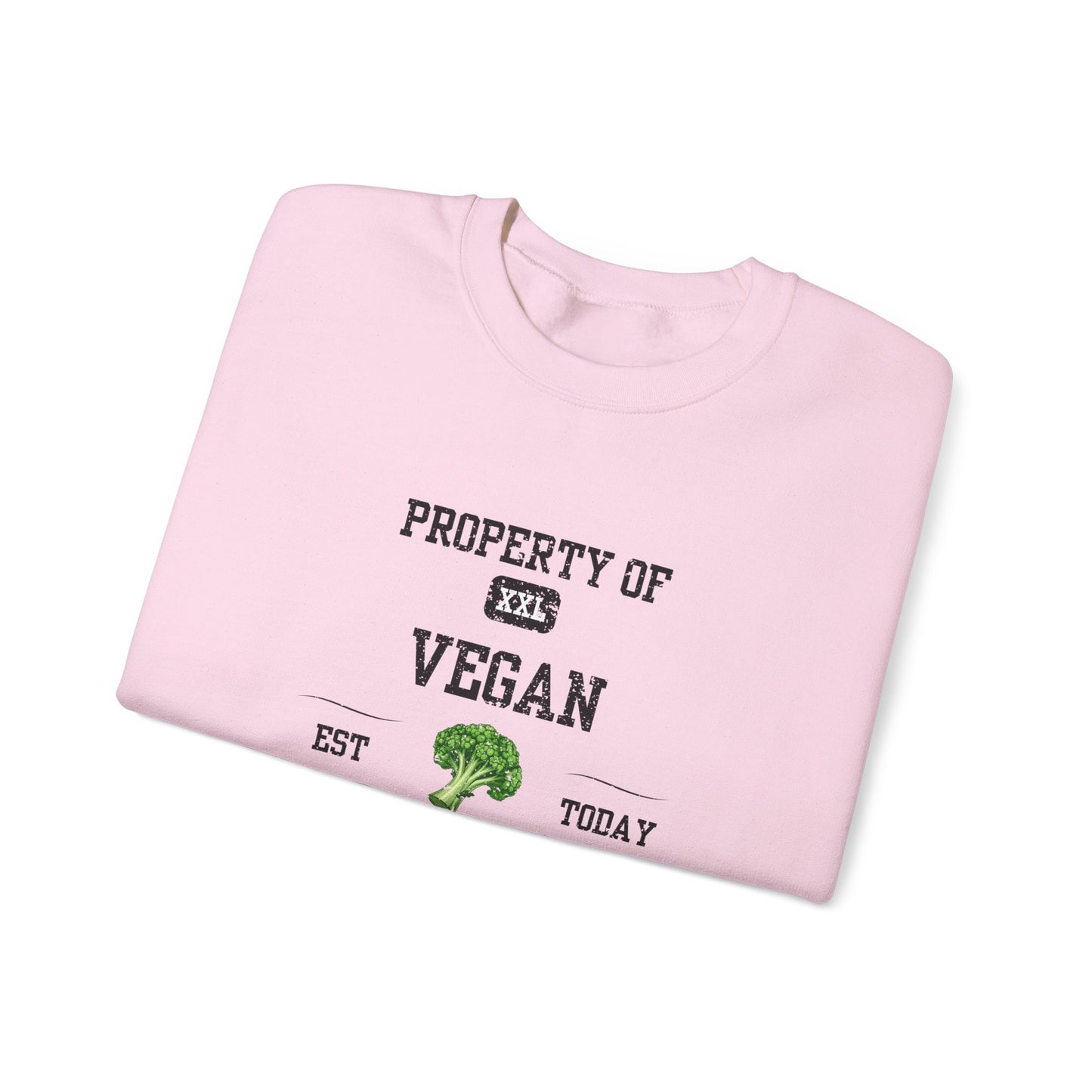 Property of Vegan University Crewneck Sweatshirt