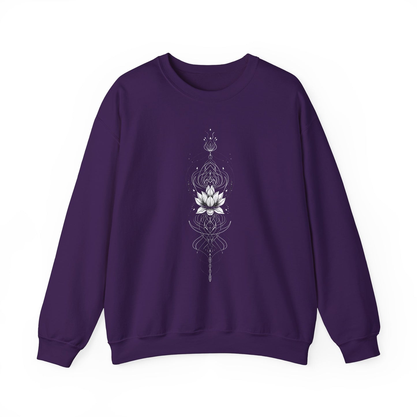 Lotus Unalome 1 Crewneck Sweatshirt