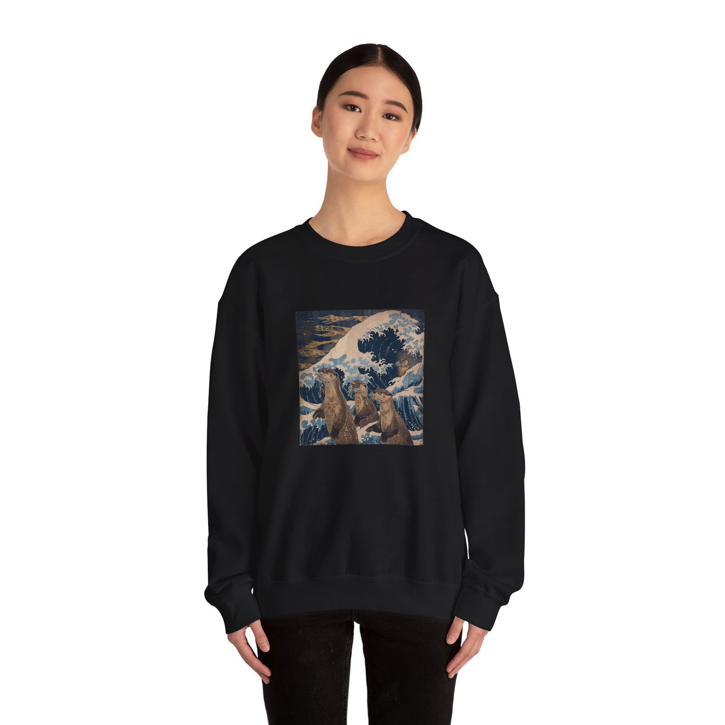 Otter Wave Crewneck Sweatshirt