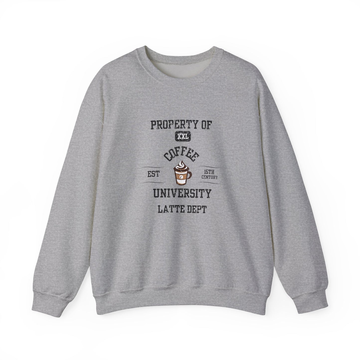 Property of Coffee University Crewneck Sweatshirt