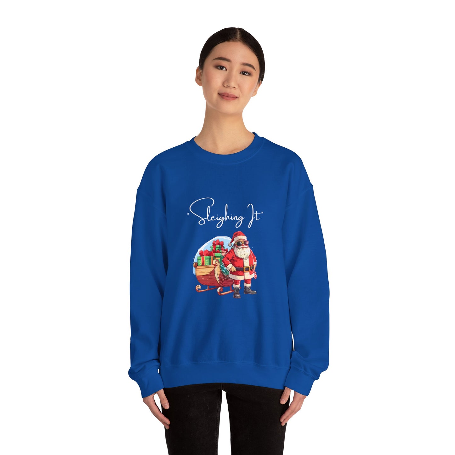 Sleighing It Crewneck Sweatshirt