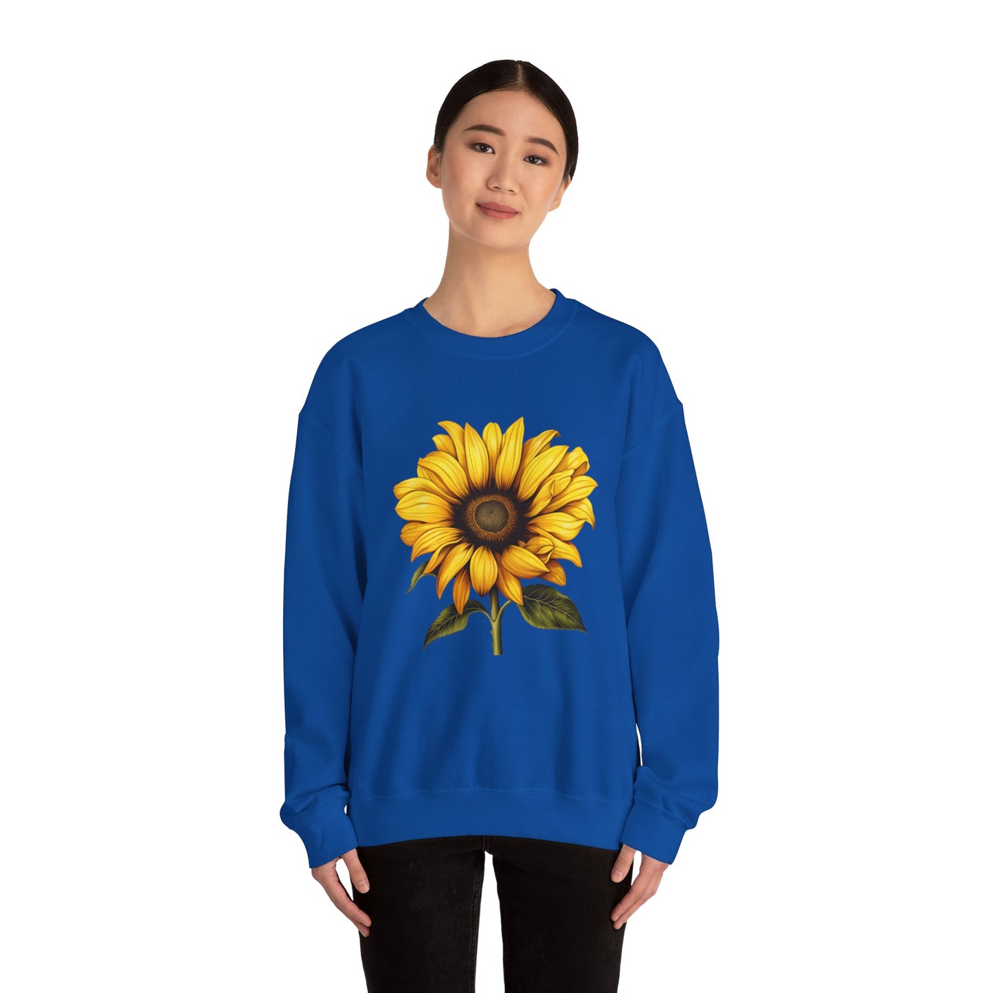 Sunflower Grunge Crewneck Sweatshirt