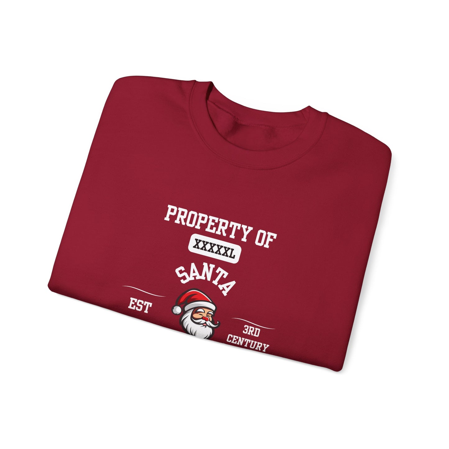 Property of Santa University Crewneck Sweatshirt