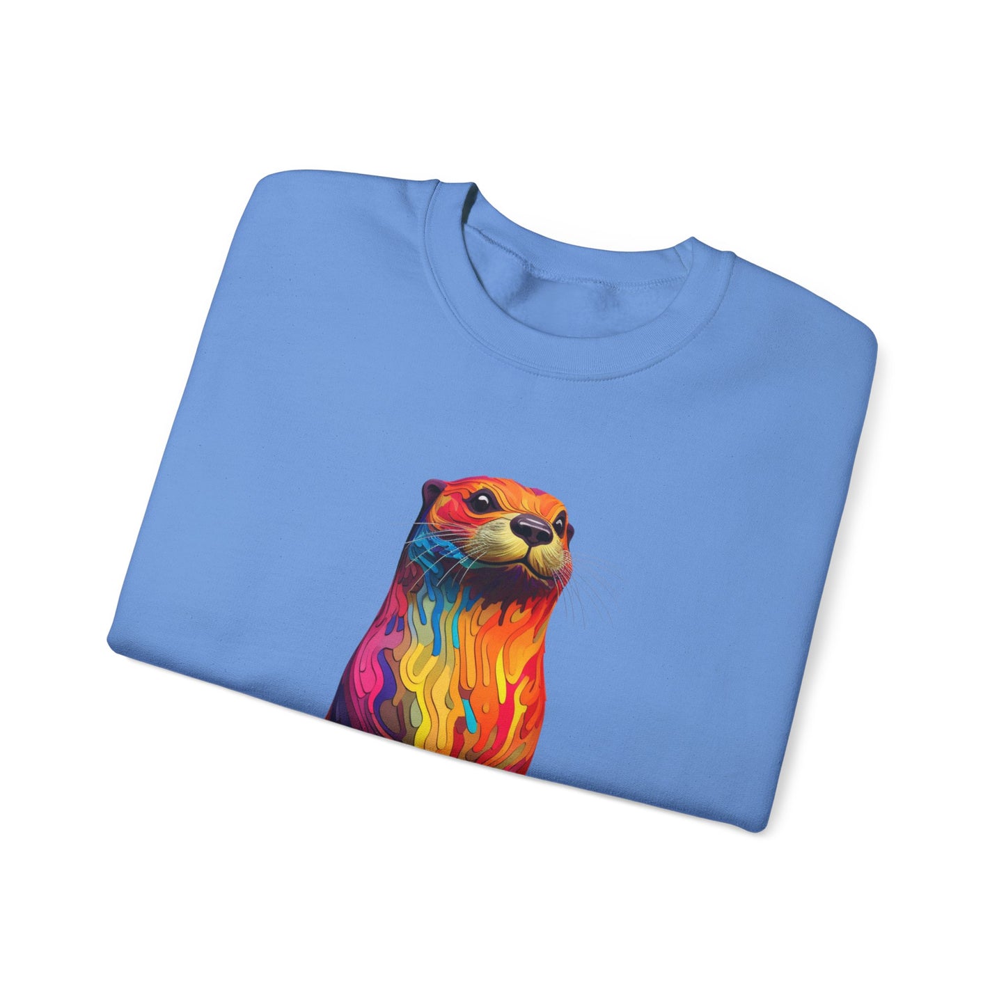 Colorful Otter Crewneck Sweatshirt