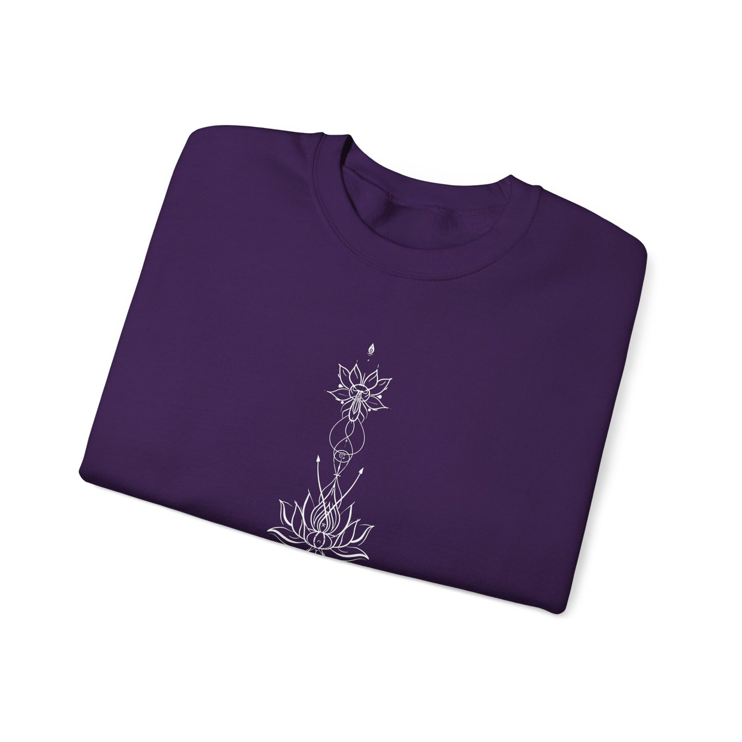 Unalome Lotus Crewneck Sweatshirt