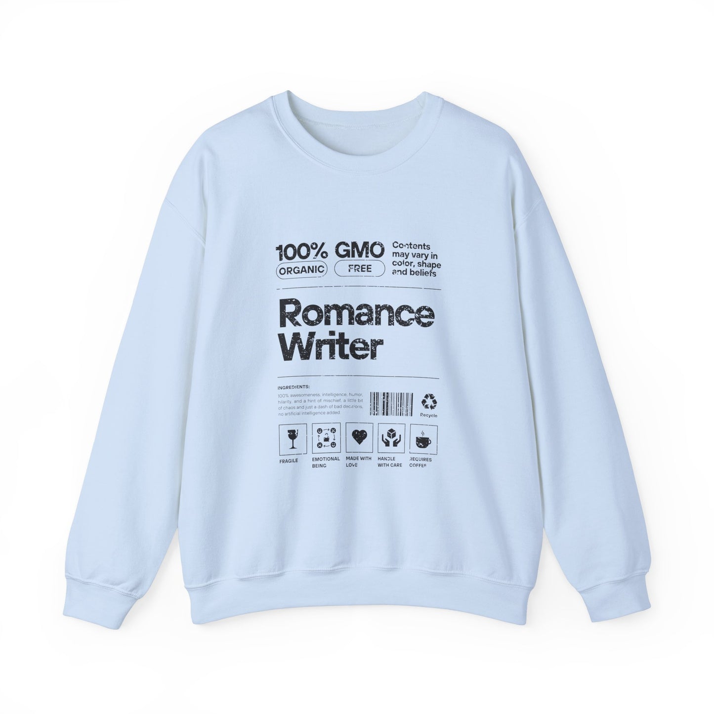 Romance Writer Crewneck Sweatshirt