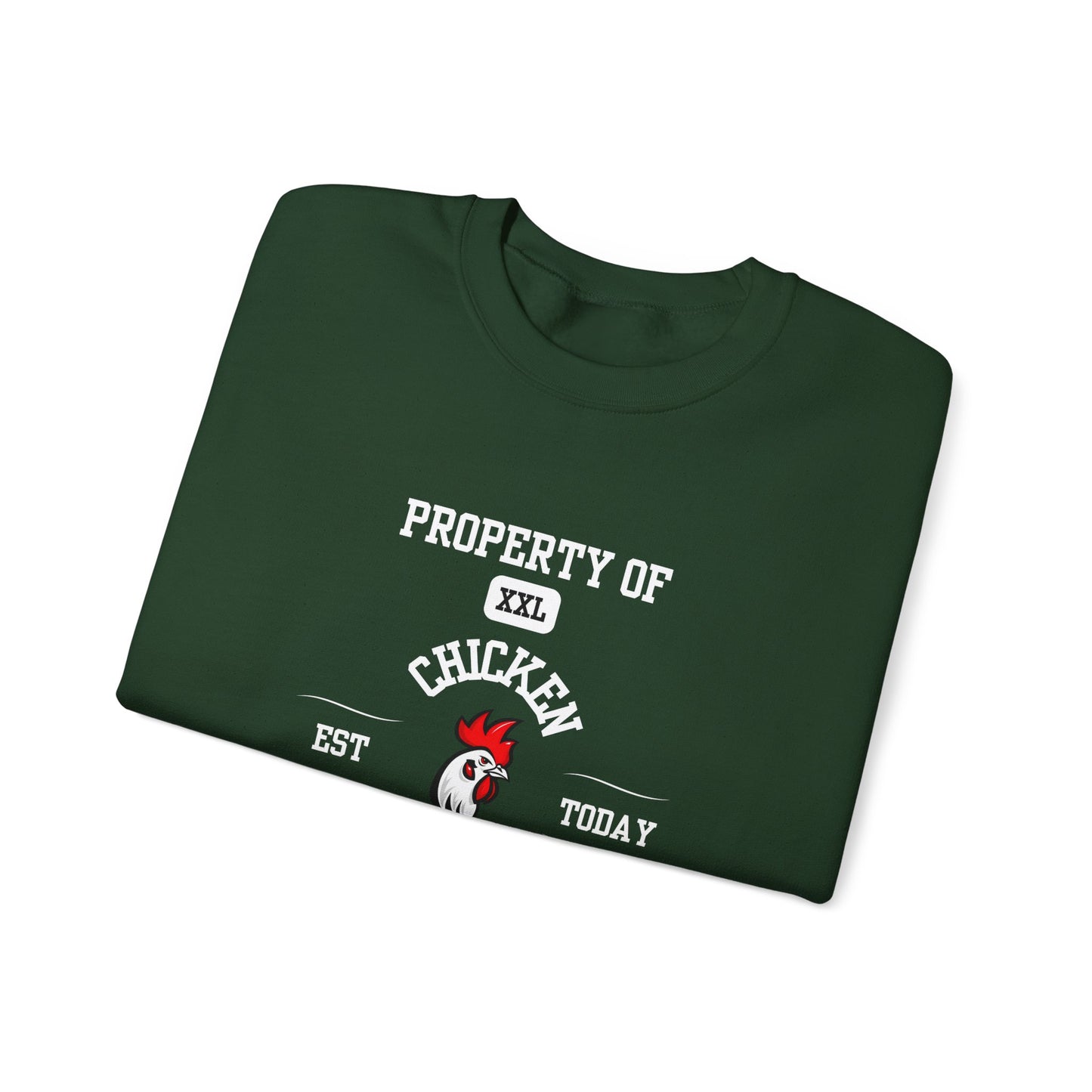 Property of Chicken University Crewneck Sweatshirt