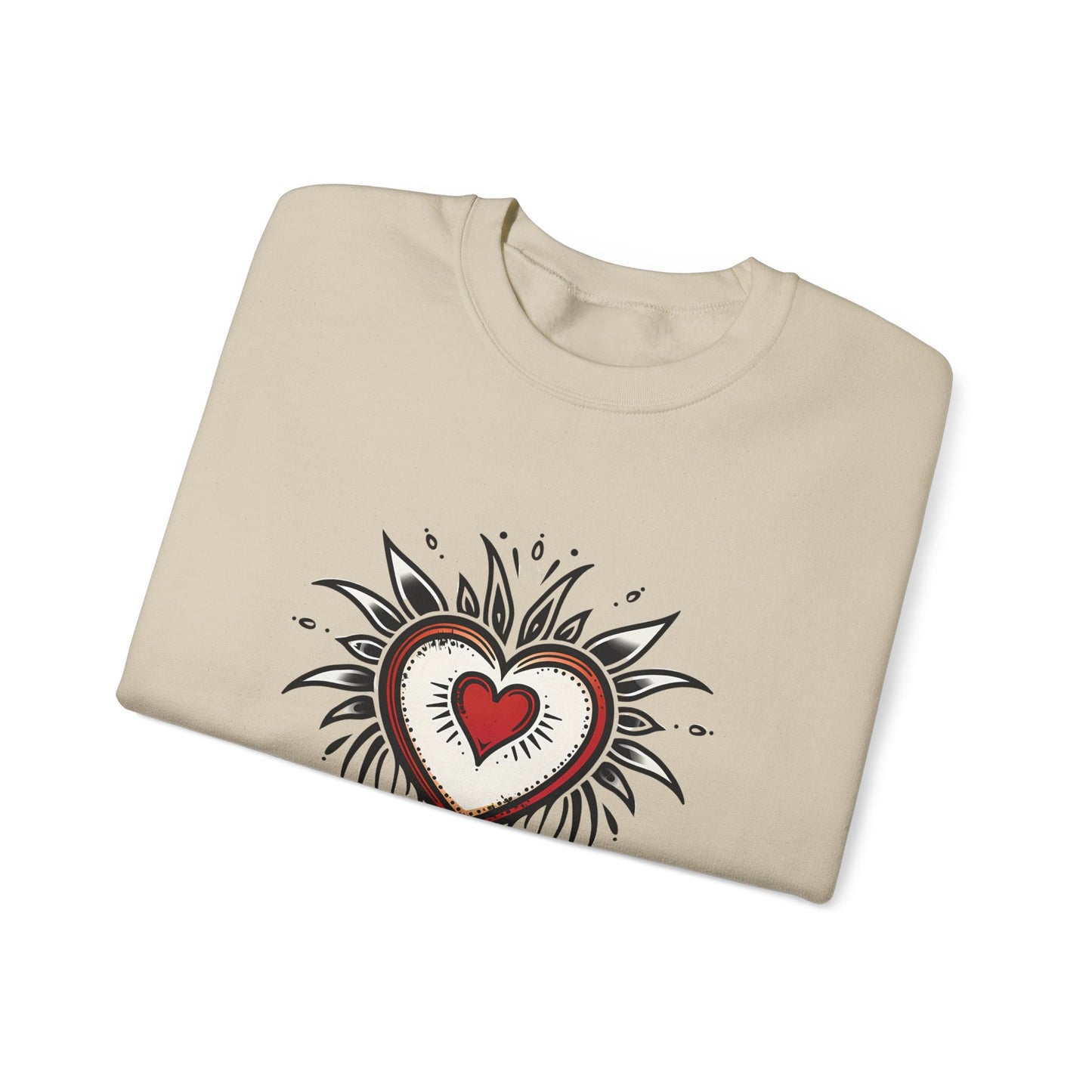 Tattoo Heart Crewneck Sweatshirt