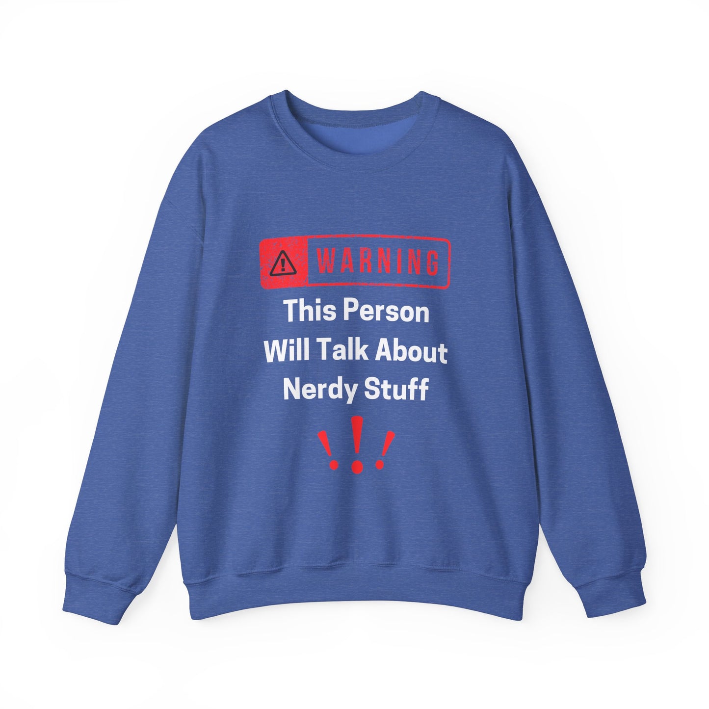 Nerdy Stuff Crewneck Sweatshirt