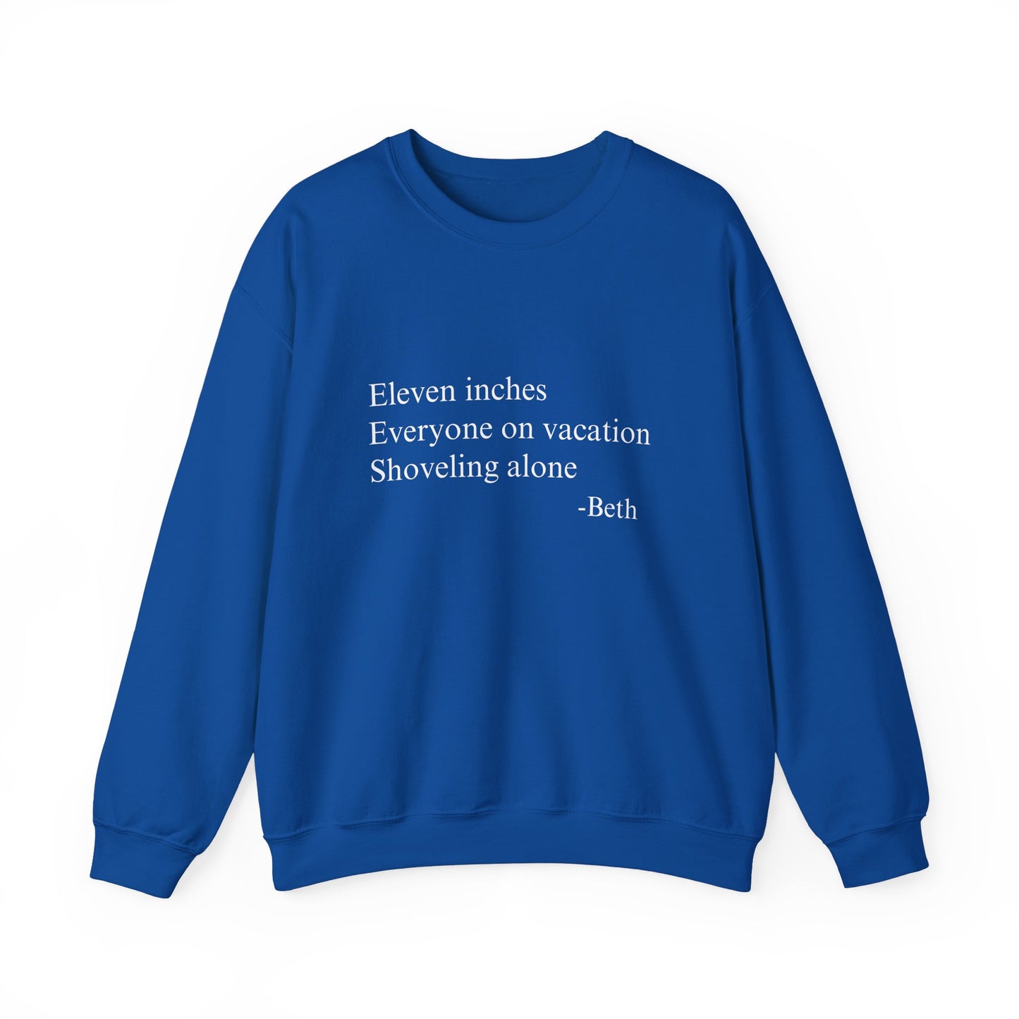 Eleven Inches Crewneck Sweatshirt