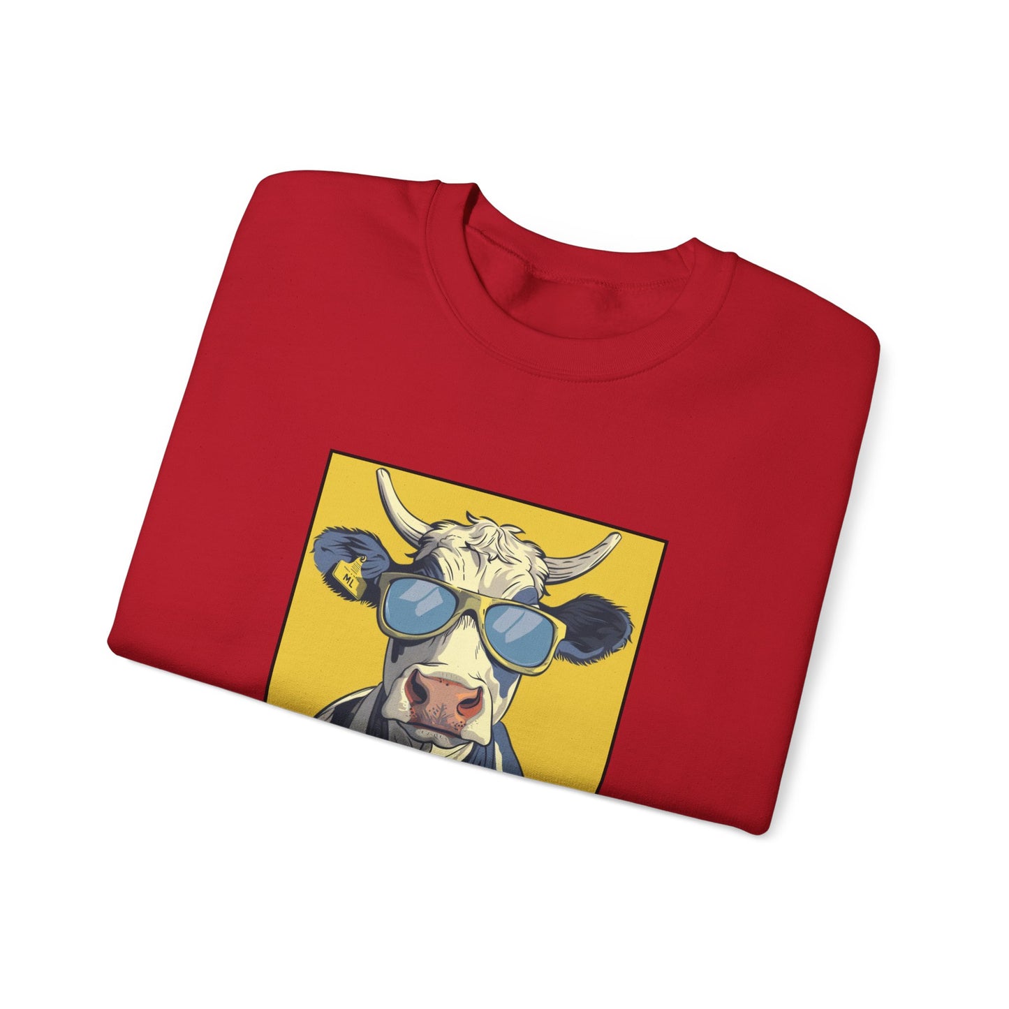 Suave Cow Crewneck Sweatshirt