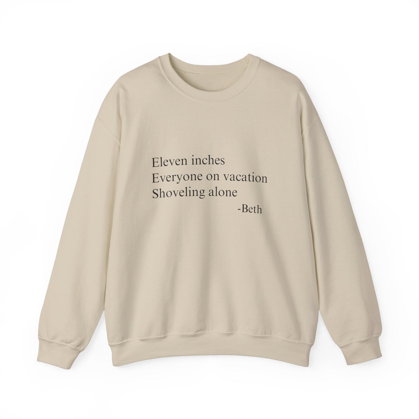 Eleven Inches Crewneck Sweatshirt