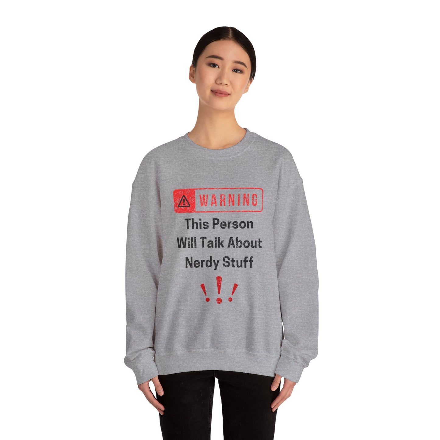 Nerdy Stuff Crewneck Sweatshirt