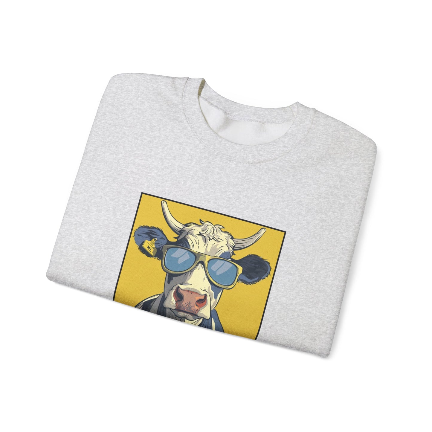 Suave Cow Crewneck Sweatshirt