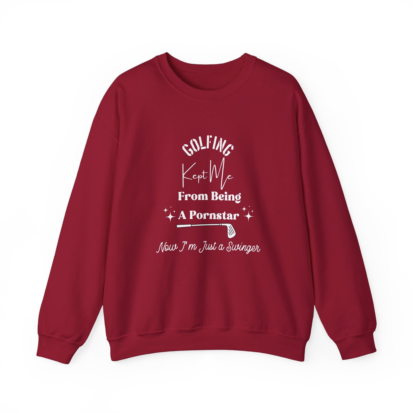 Golfing Pornstar Crewneck Sweatshirt