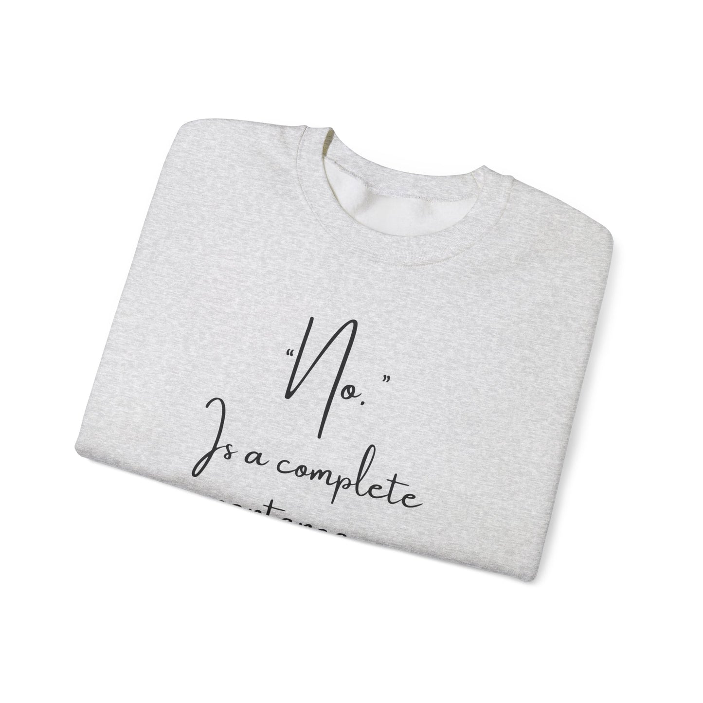 Respect My Boundaries Crewneck Sweatshirt