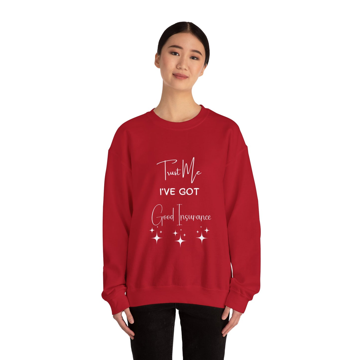 Trust Me Insurance Crewneck Sweatshirt