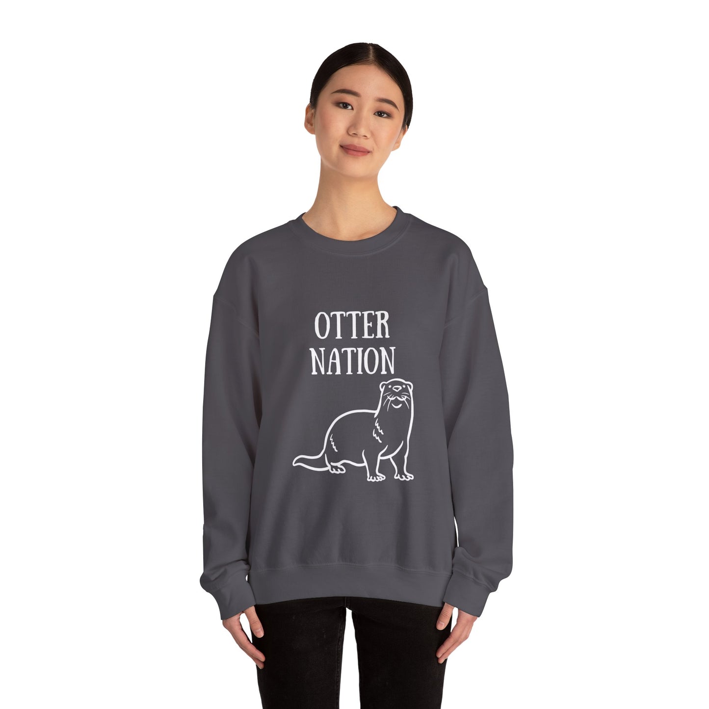 Otter Nation Crewneck Sweatshirt