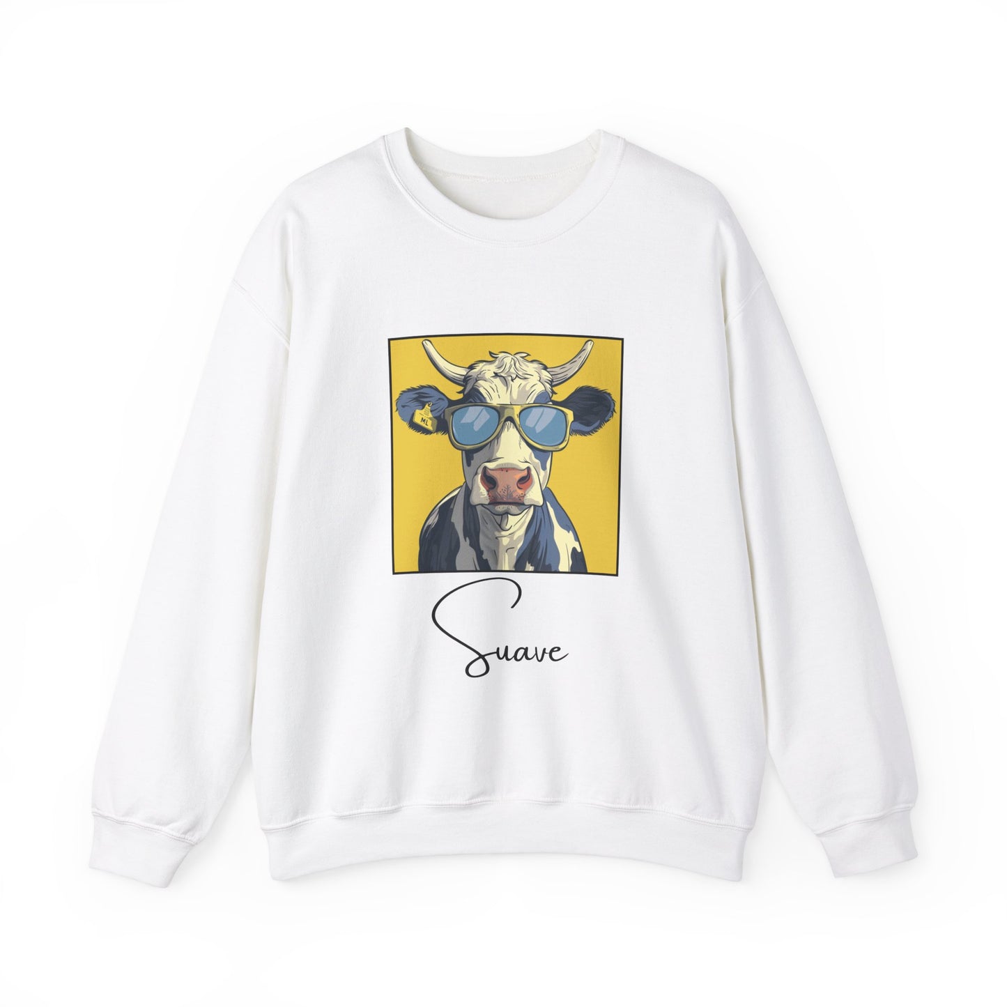 Suave Cow Crewneck Sweatshirt