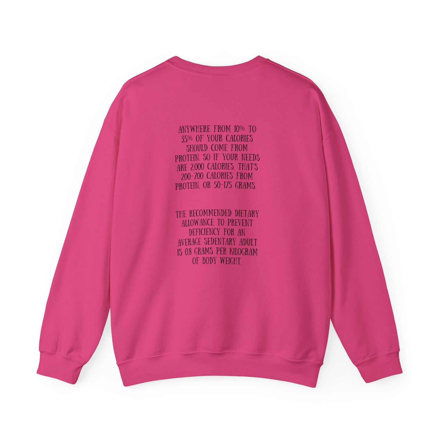 Vegan Protein Crewneck Sweatshirt