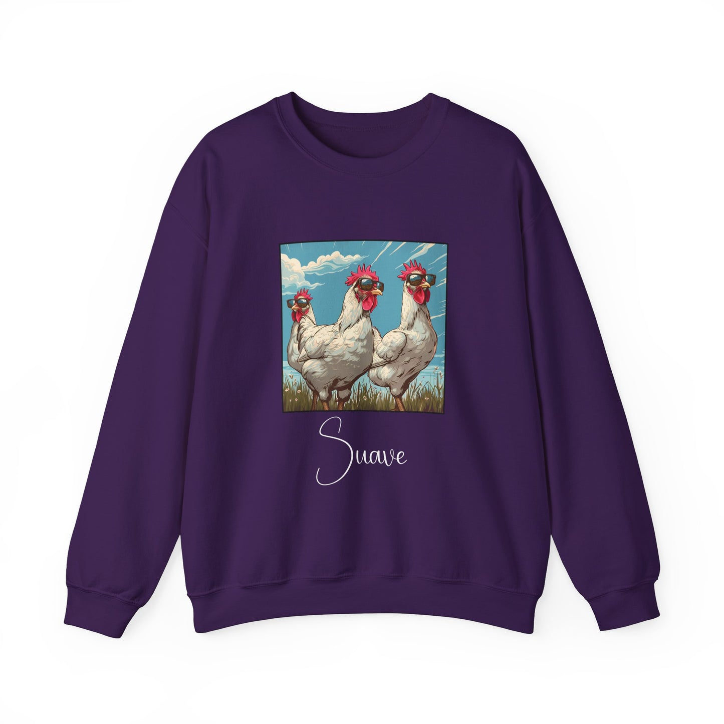 Suave Chicken Crewneck Sweatshirt