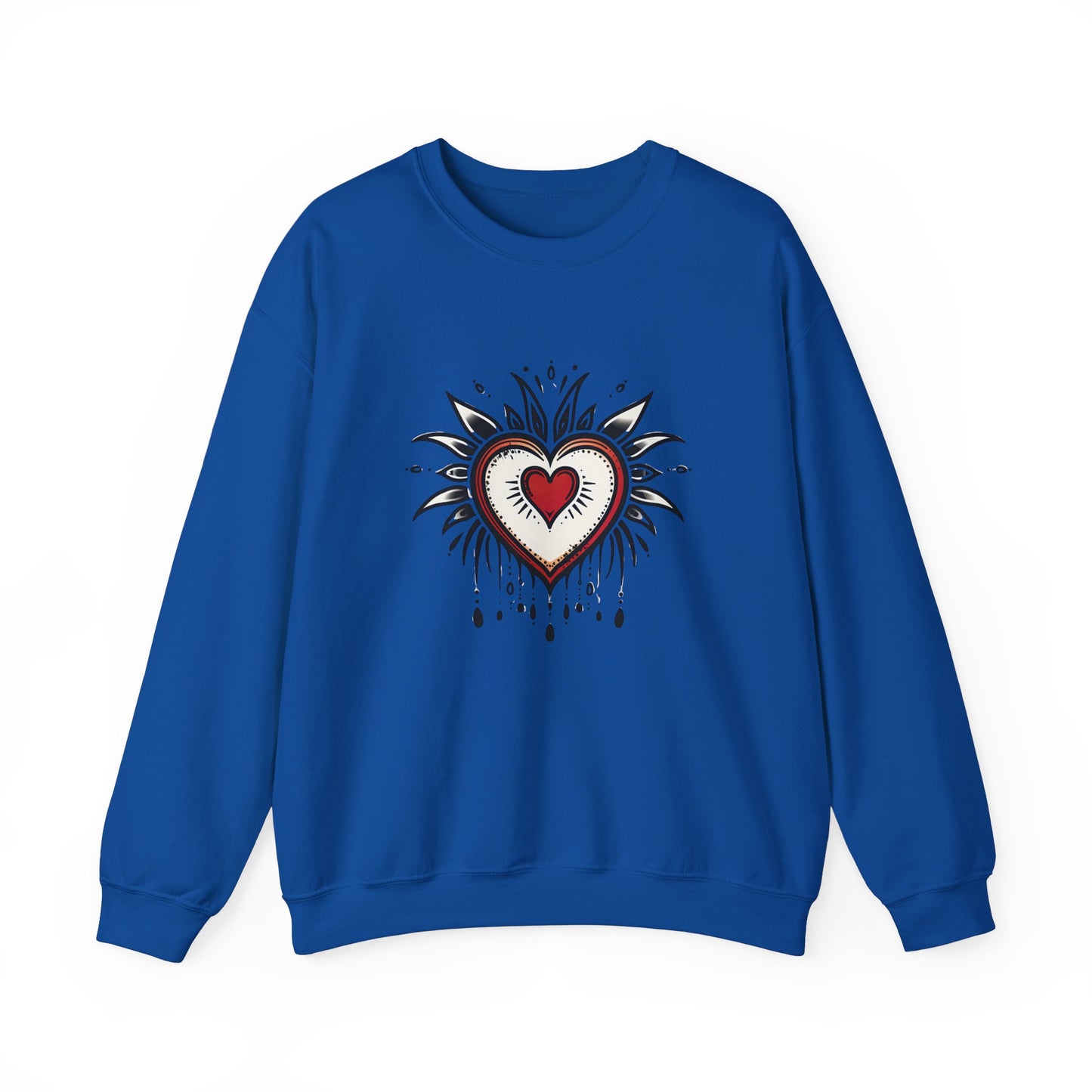 Tattoo Heart Crewneck Sweatshirt