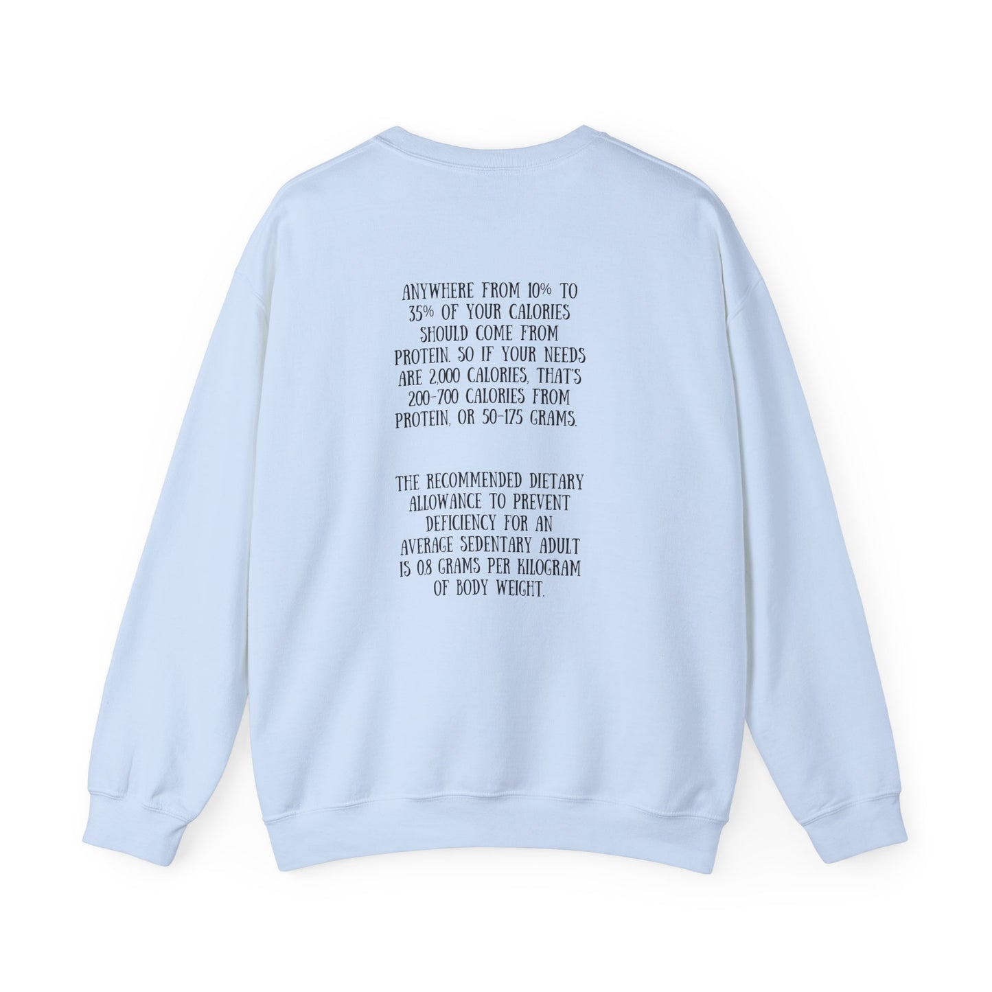 Vegan Protein Crewneck Sweatshirt