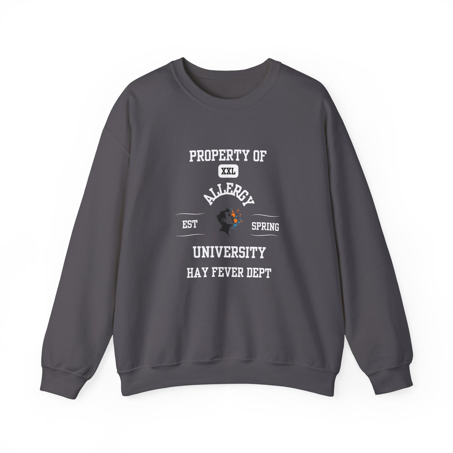 Property of Allergy University Crewneck Sweatshirt