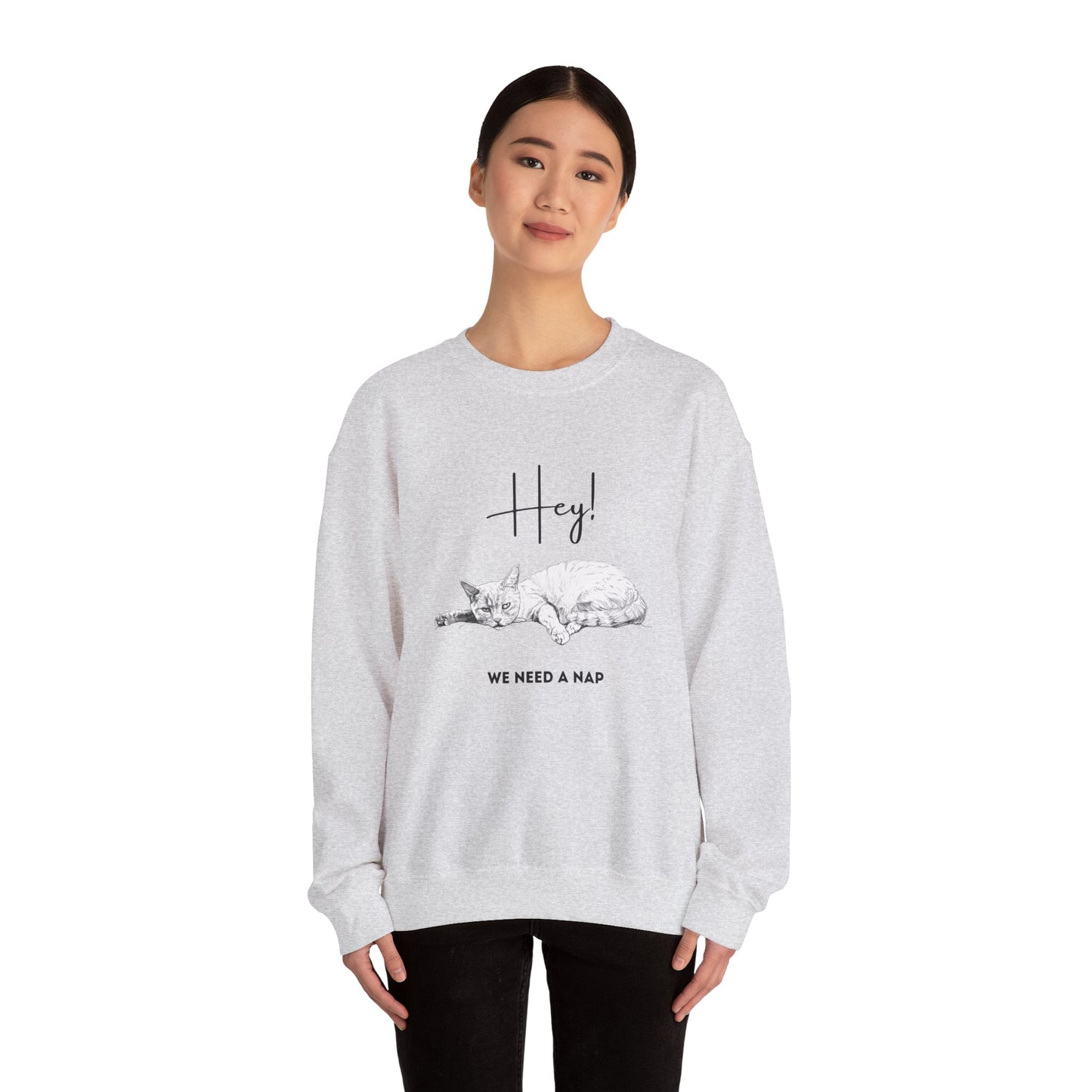 We Need a Nap Crewneck Sweatshirt