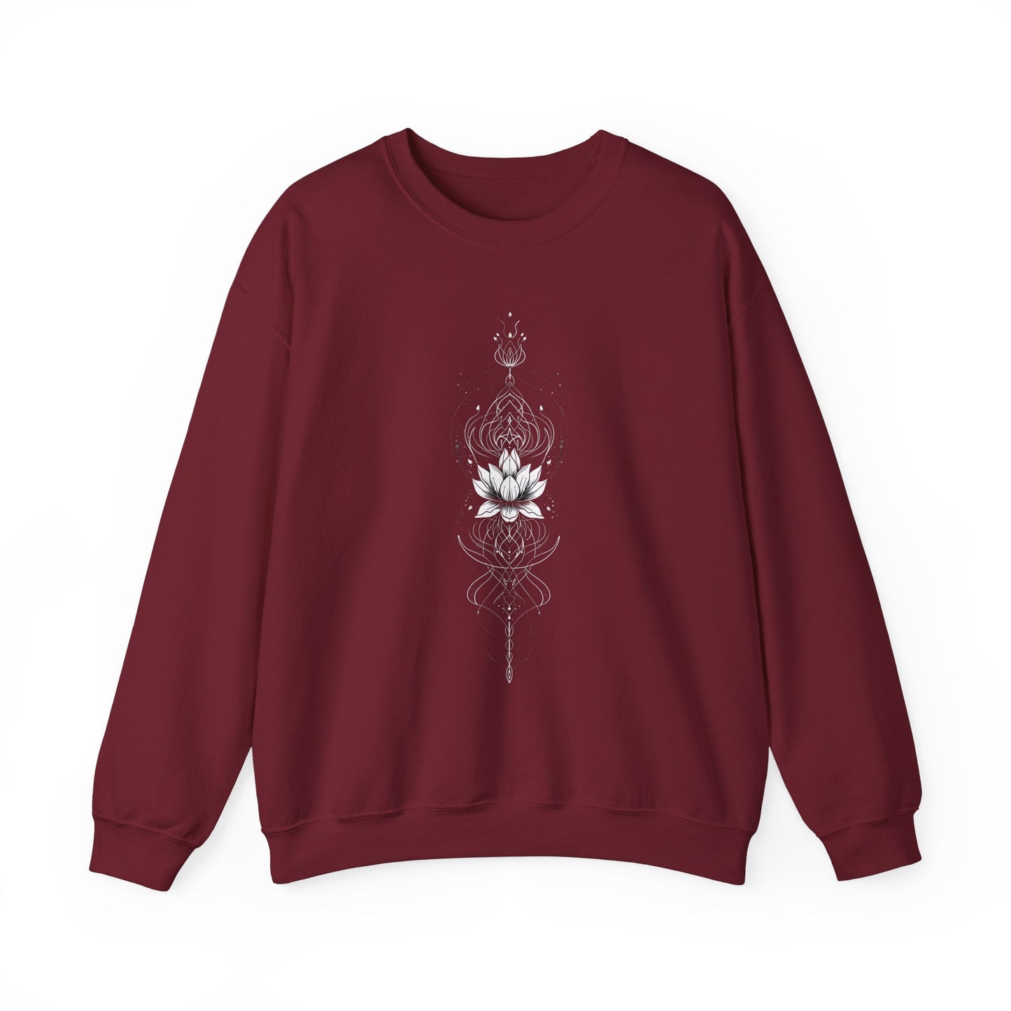 Lotus Unalome 1 Crewneck Sweatshirt