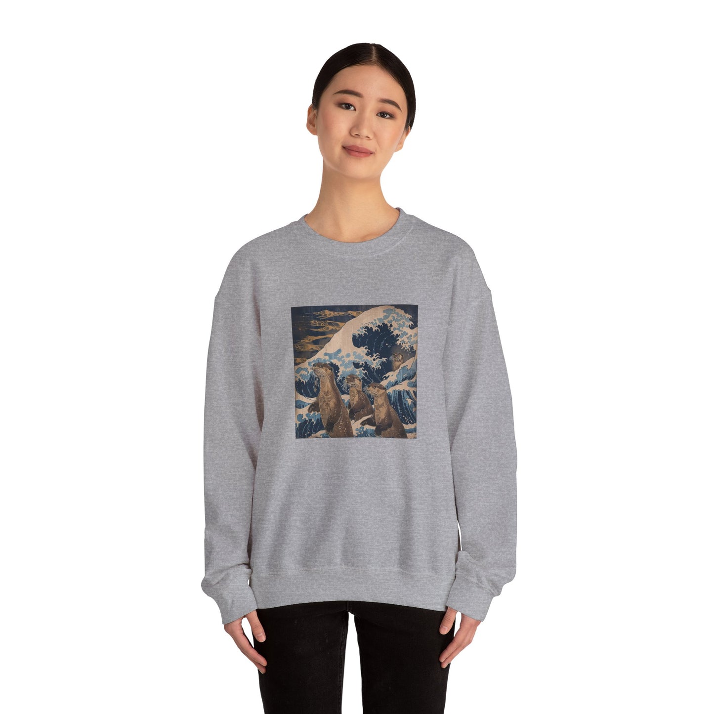 Otter Wave Crewneck Sweatshirt