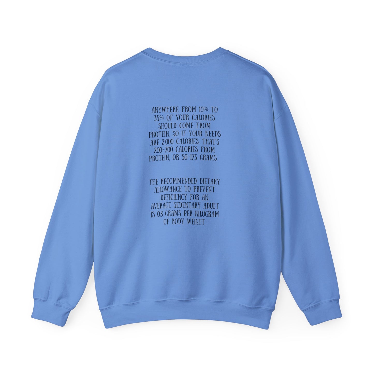 Vegan Protein Crewneck Sweatshirt