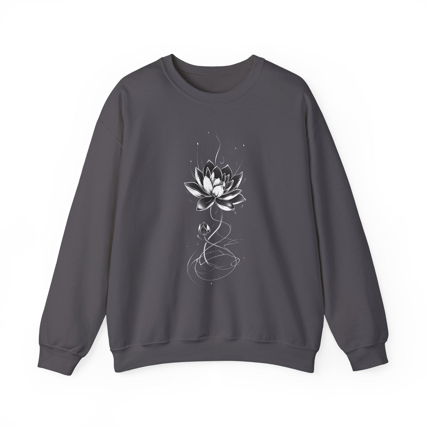 Lotus Flower Crewneck Sweatshirt