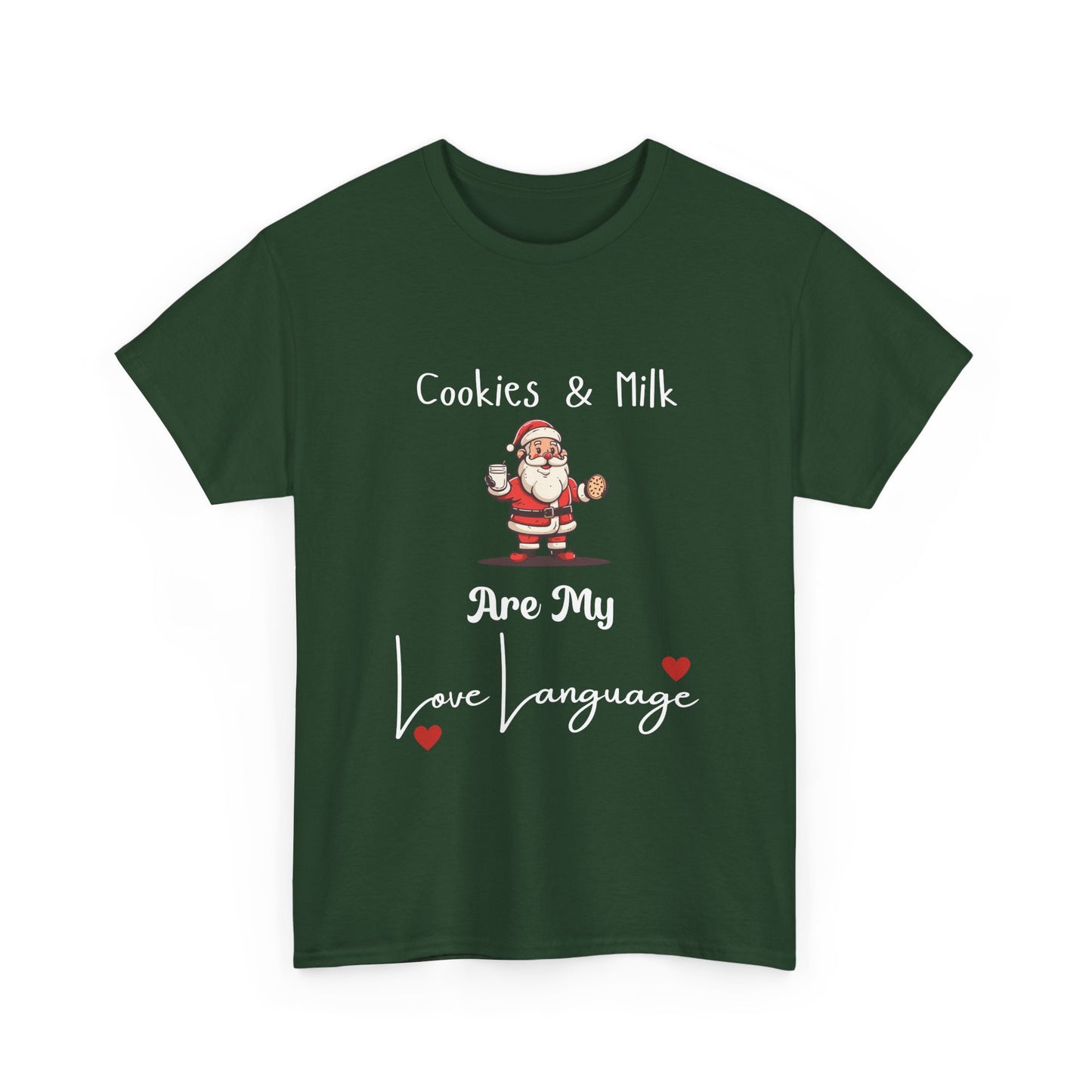 Cookies and Milk Santa
