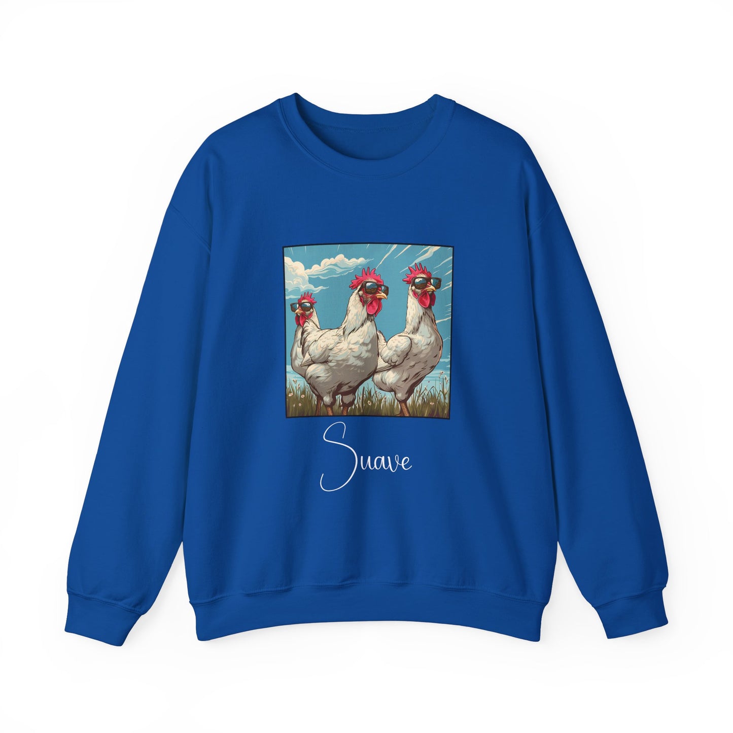 Suave Chicken Crewneck Sweatshirt