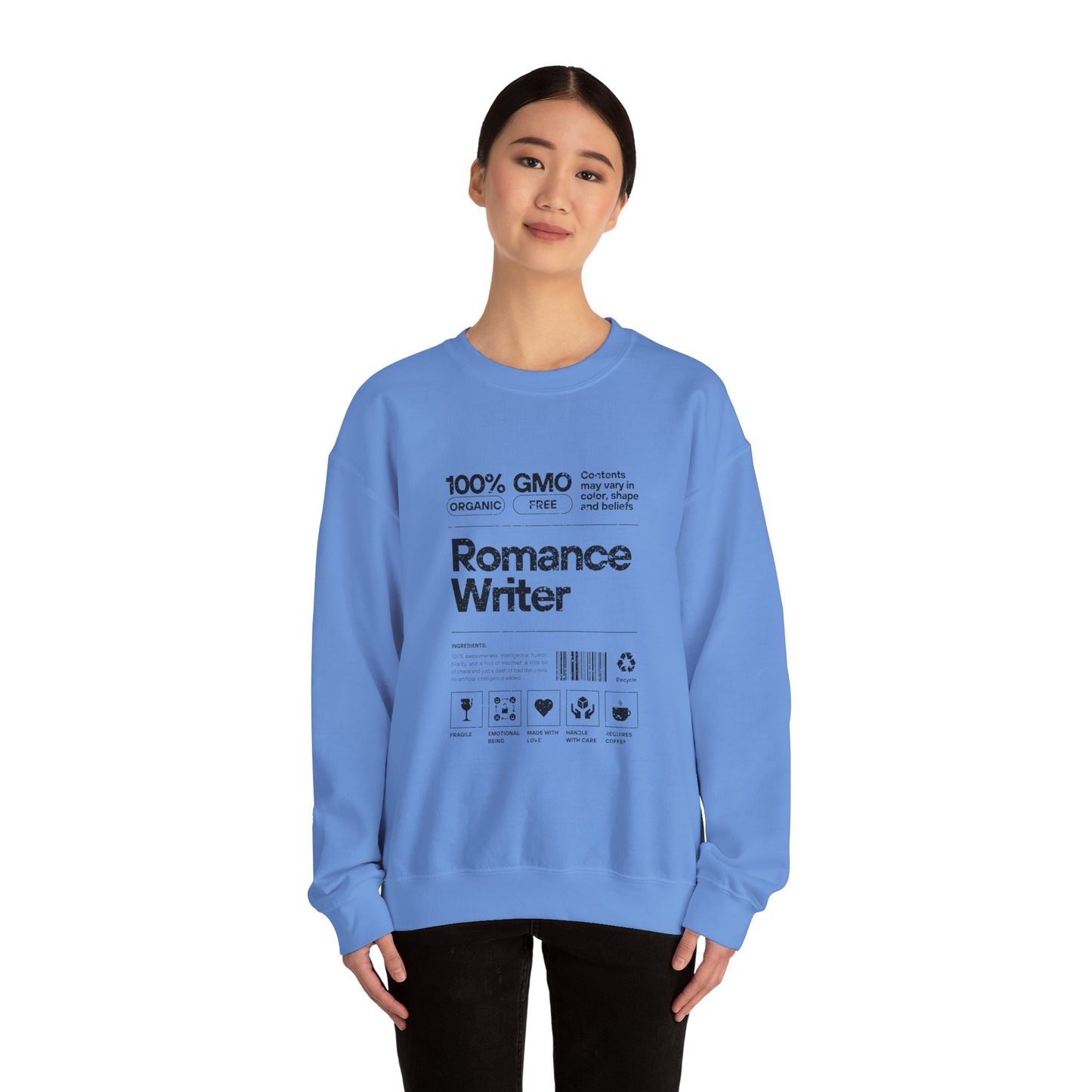 Romance Writer Crewneck Sweatshirt