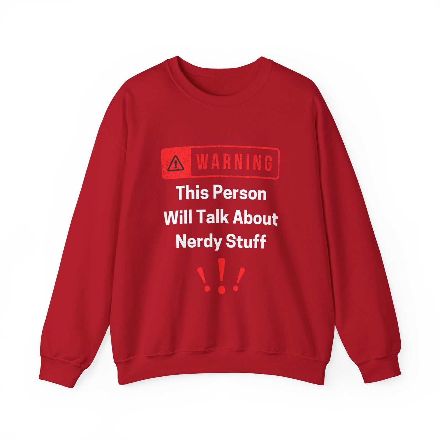 Nerdy Stuff Crewneck Sweatshirt
