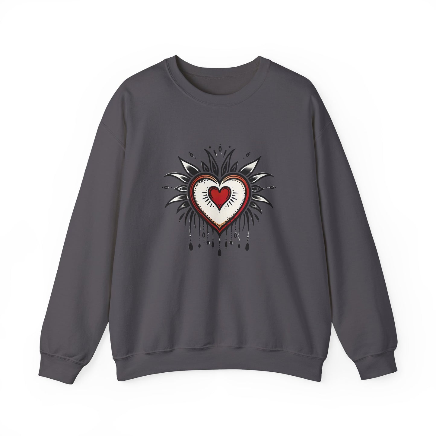 Tattoo Heart Crewneck Sweatshirt