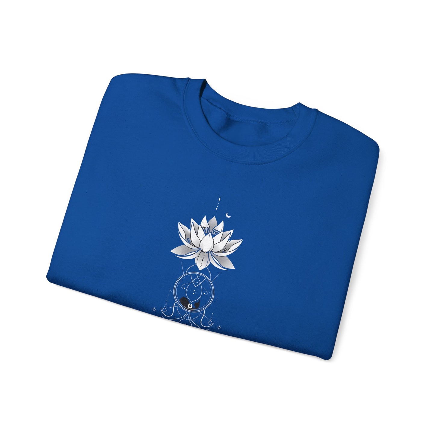 Lotus Unalome Crewneck Sweatshirt