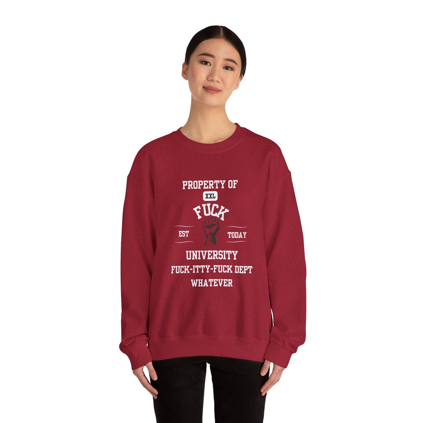 Property of ... University Crewneck Sweatshirt