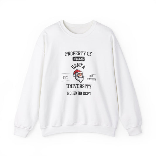 Property of Santa University Crewneck Sweatshirt