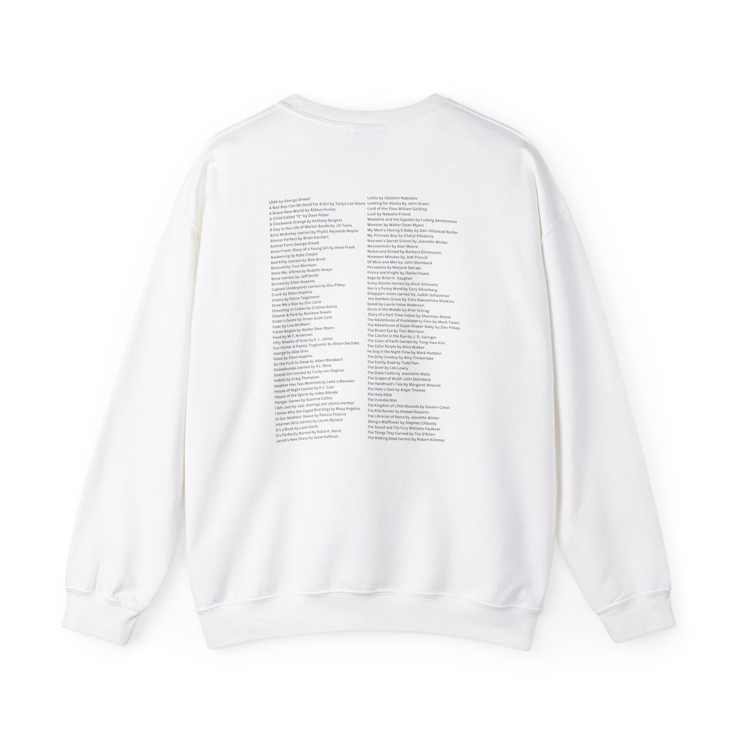 Read Banned Books Crewneck Sweatshirt