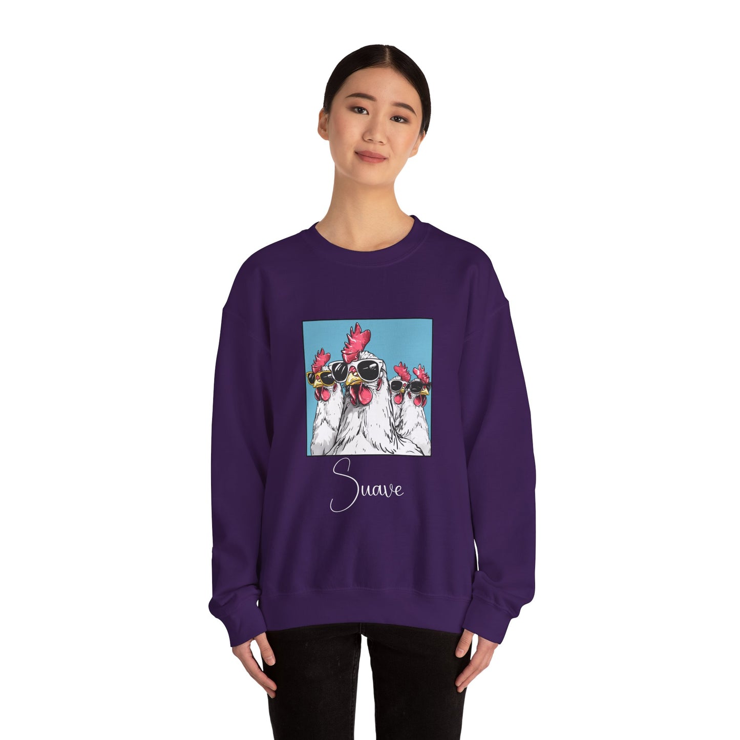 Suave Rooster Crewneck Sweatshirt
