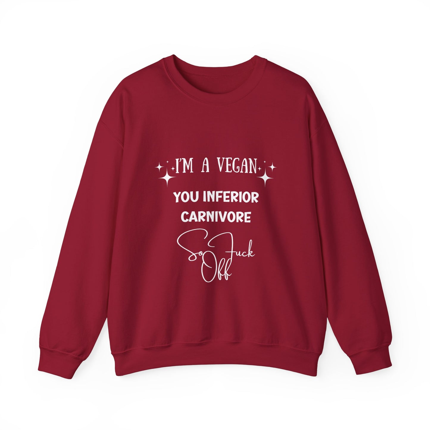 I'm a Vegan  Crewneck Sweatshirt
