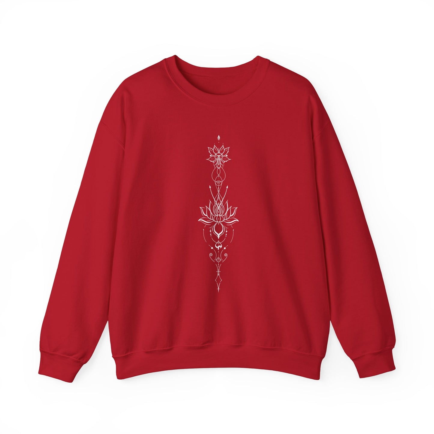 Unalome Lotus Crewneck Sweatshirt