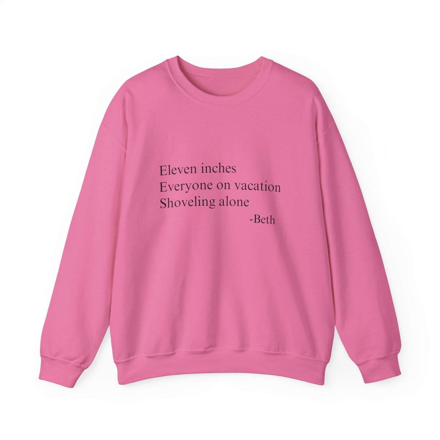 Eleven Inches Crewneck Sweatshirt