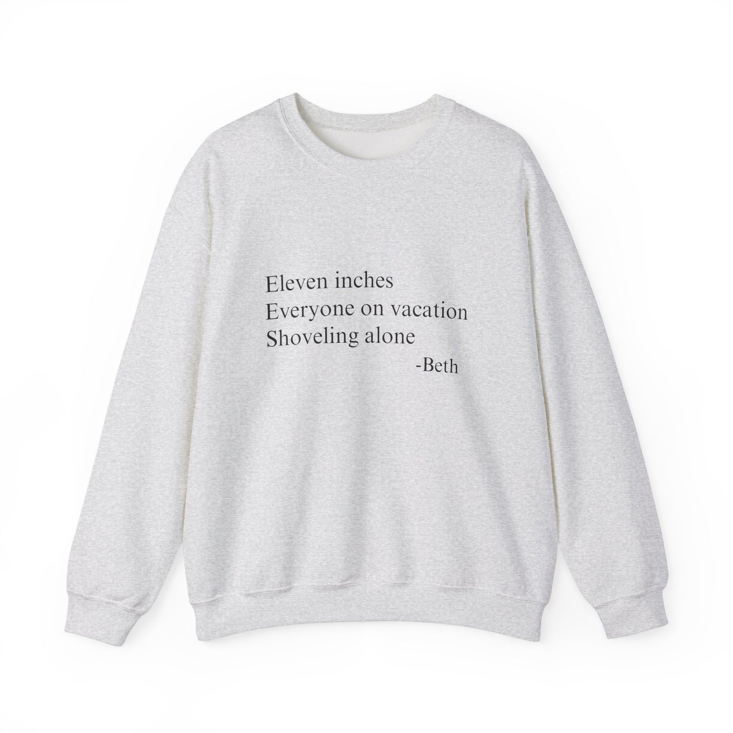 Eleven Inches Crewneck Sweatshirt