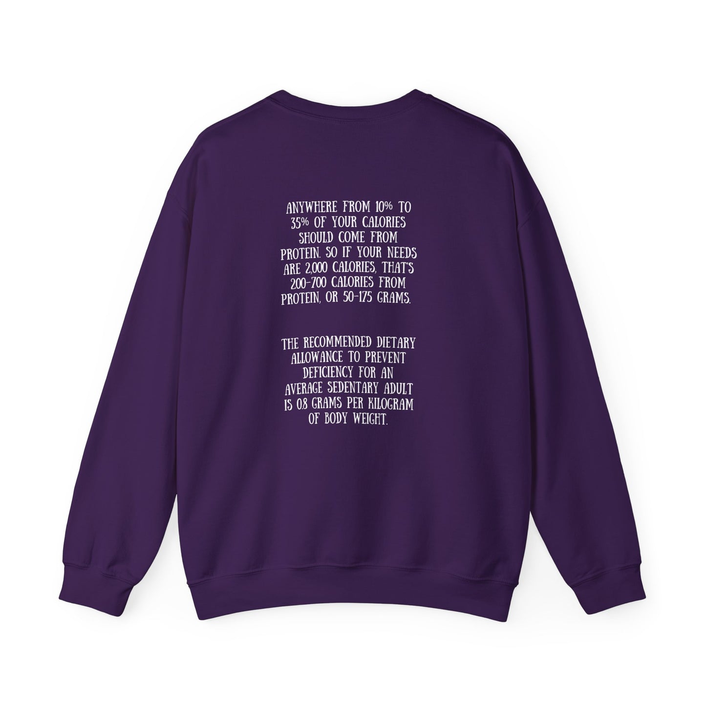 Vegan Protein Crewneck Sweatshirt